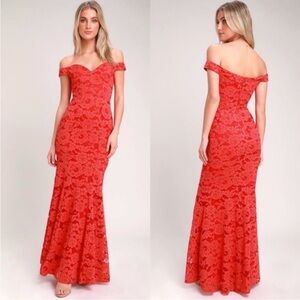 Lulu’s Size Med NWT Swept Up Lace Dress